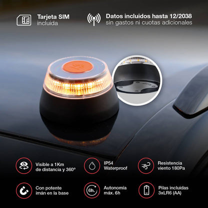 Luz de Emergencia Geolocalizada