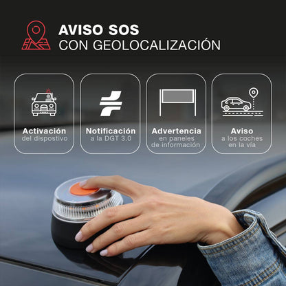 Luz de Emergencia Geolocalizada